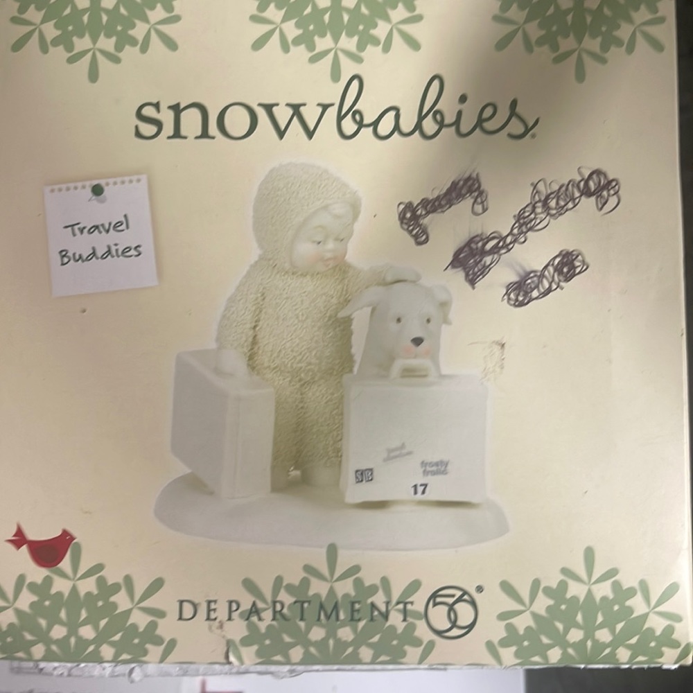 New in box dept 56 snowbabies